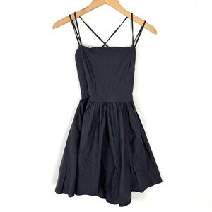 ASOS DESIGN lace up back structured mini prom dress NWT